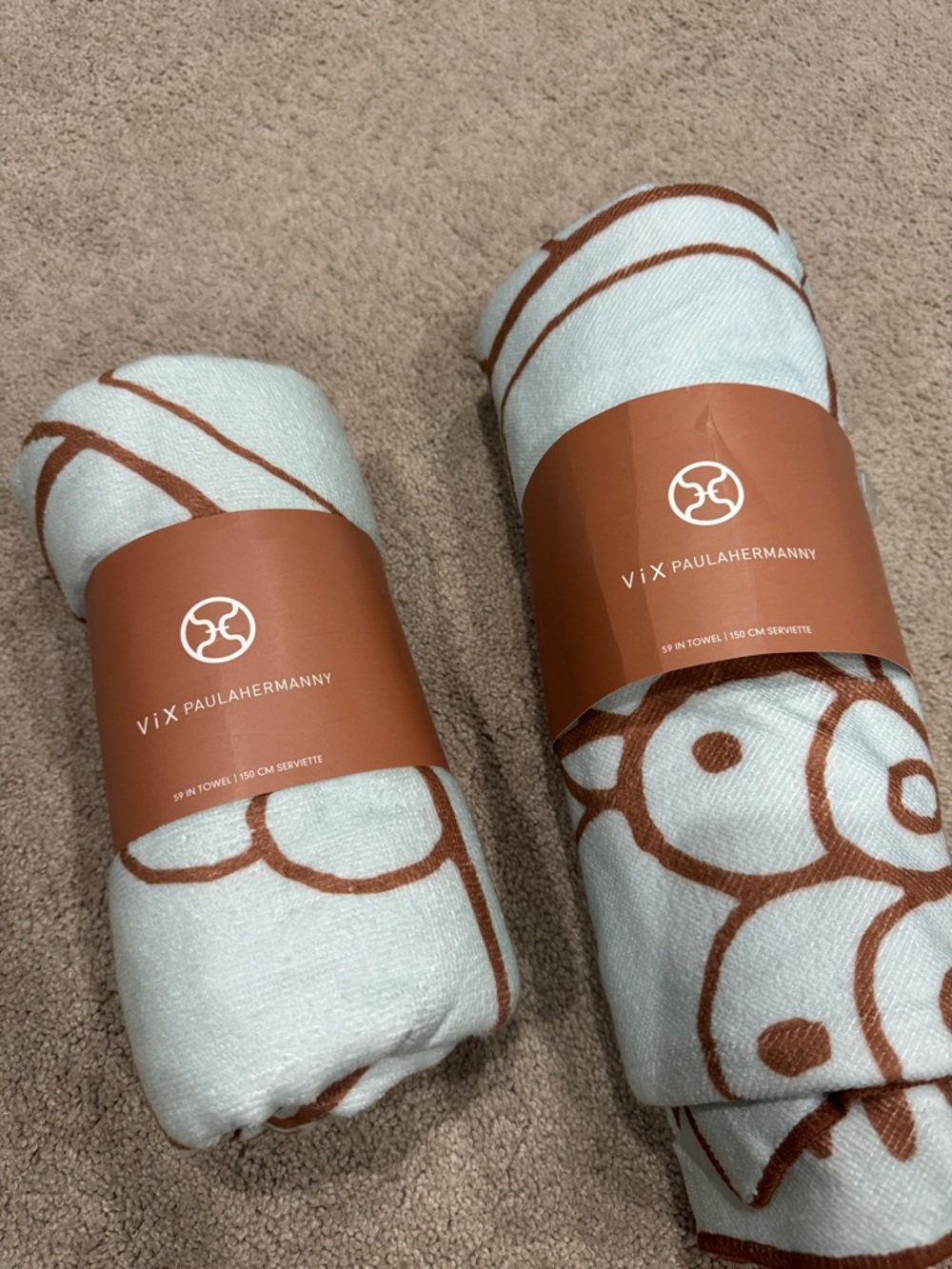 VIX PaulaHermanny Lotus Beach Throw Towel